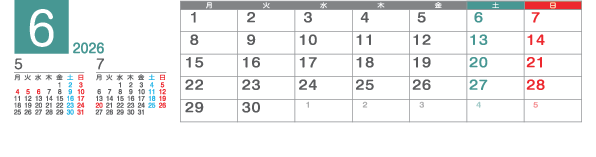 6月