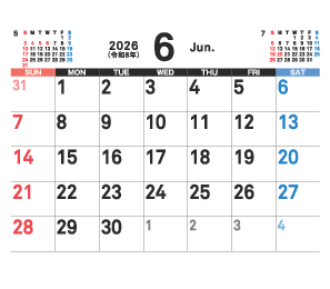 6月