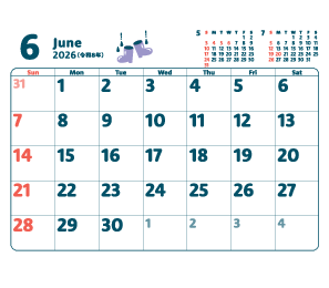 6月