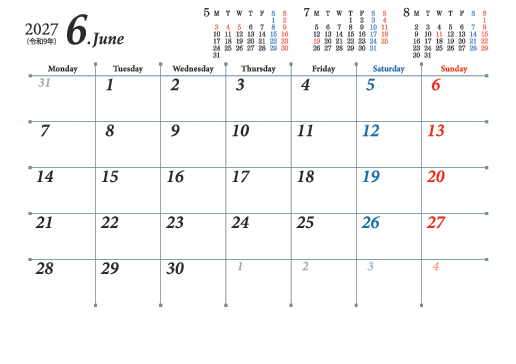 6月
