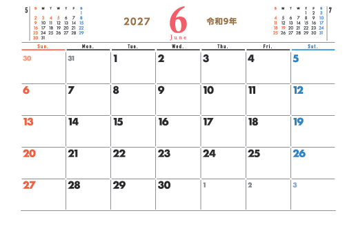 6月