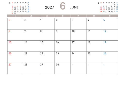 6月