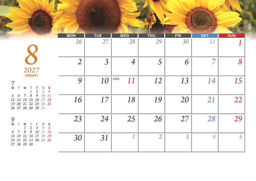 8月