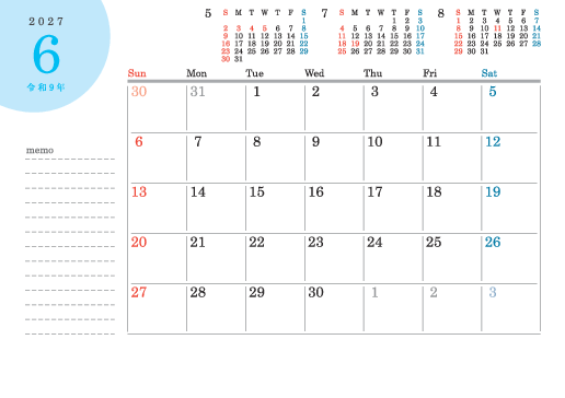 6月