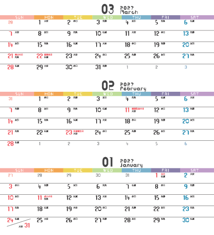 1～3月