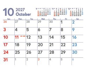 10月