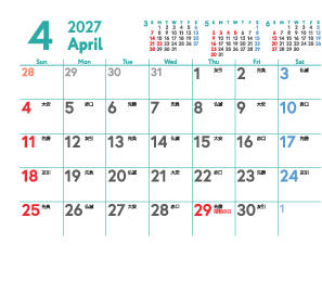 4月